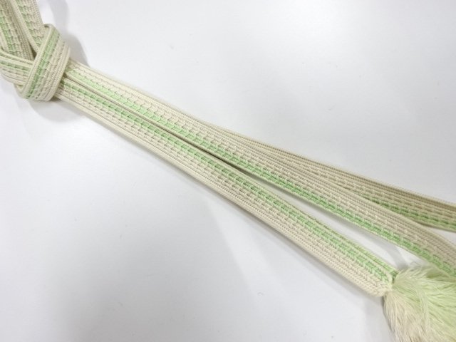 JAPANESE KIMONO / HAND-TIED OBIJIME